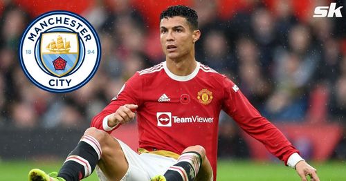 Former Manchester City striker claims that the Cityzens tricked Manchester United into signing Cristiano Ronaldo.