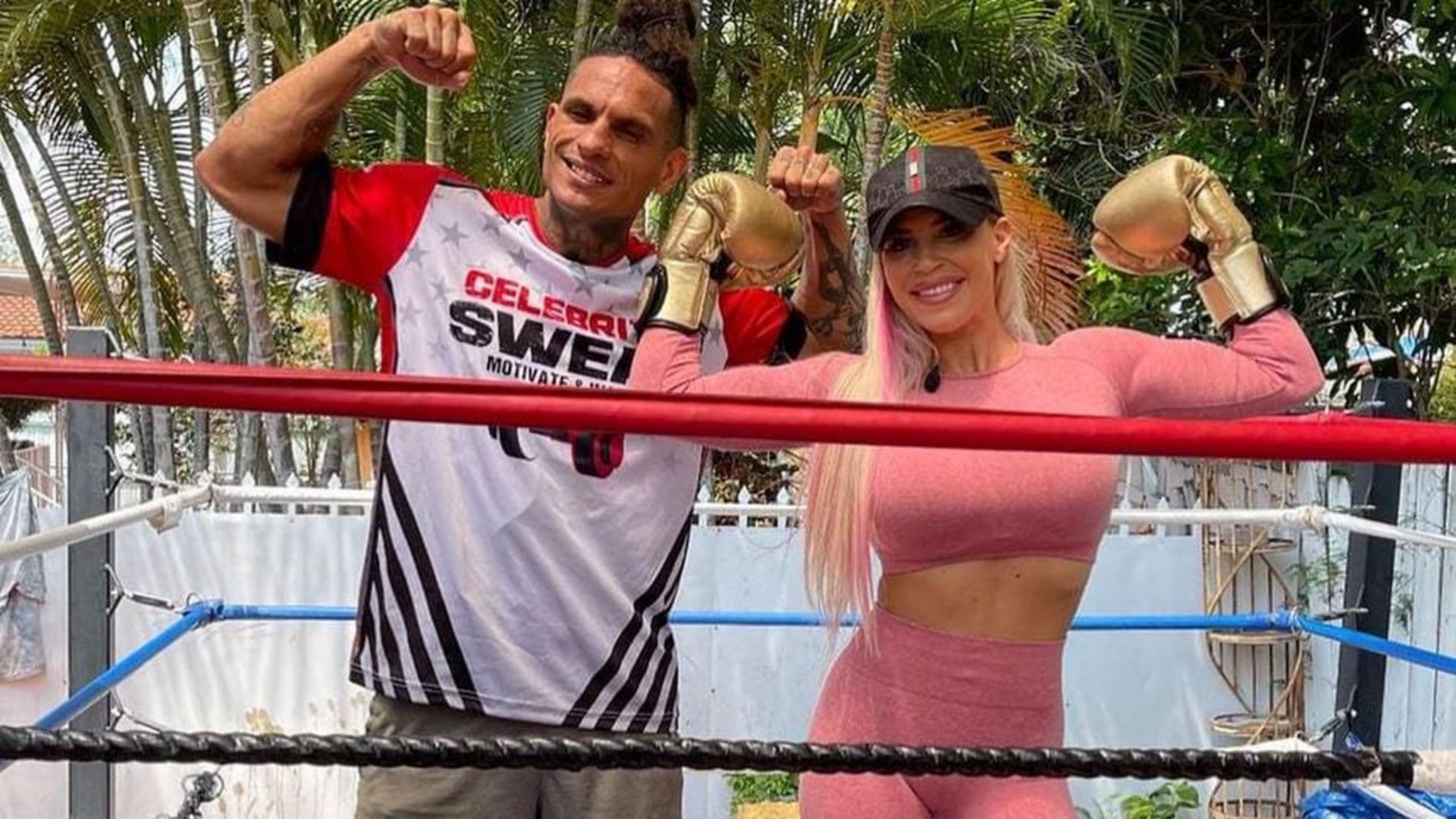 Dana Brooke with her fiancé Ulysses Diaz