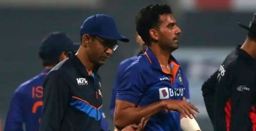 Deepak Chahar's return delayed with a new injury (Credit: BCCI)