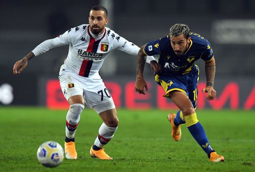 Genoa and Verona are set to clash in their Serie A fixture on Monday