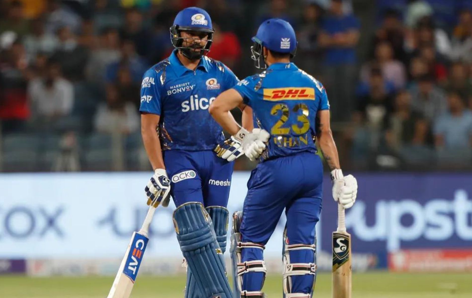 Rohit Sharma (L) and Ishan Kishan (Image: IPLT20.com)