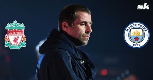 Manchester City superfan Liam Gallagher wasn't a fan of Liverpool's tactics