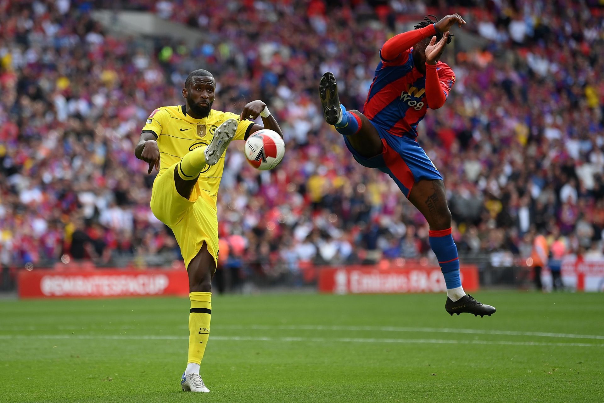 Antonio Rudiger (left) could make a short move across London this summer.