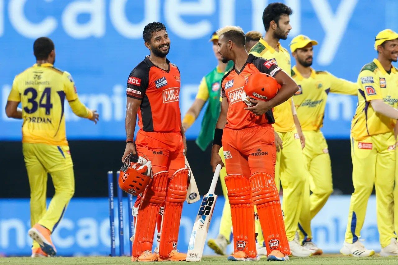 Can the Sunrisers Hyderabad complete a double over the Chennai Super Kings in IPL 2022? (Image Courtesy: IPLT20.com)
