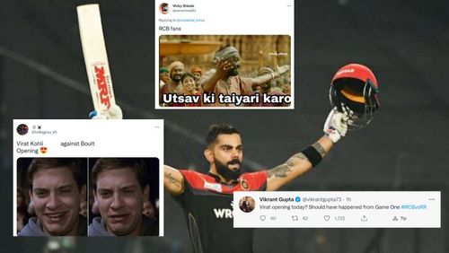 Twitter reactions to Virat Kohli's promotion.