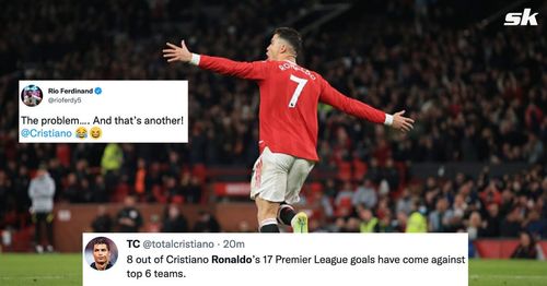 Cristiano Ronaldo saved United's blushes