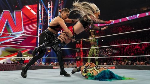 Team Boss n Glow successfully defended their women's tag team titles against LIV FOR BRUTALITY