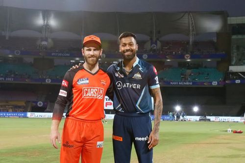 Sunrisers Hyderabad will battle the Gujarat Titans tonight in Mumbai (Image Courtesy: IPLT20.com)