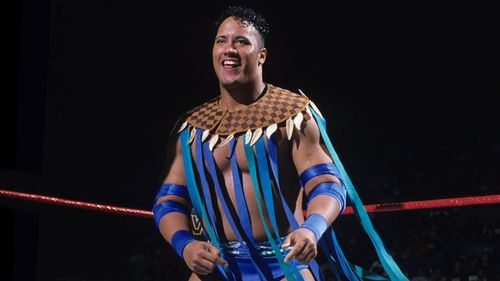 Rocky Maivia is a great example of WWE's various follicle fashions