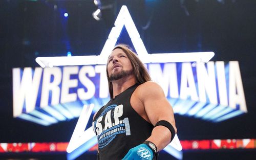 AJ Styles will wrestle Edge for the first time at WrestleMania 38