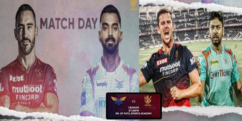 Form teams Lucknow Super Giants and Royal Challengers Bangalore clash on Tuesday. Pic: RCB/ Twitter