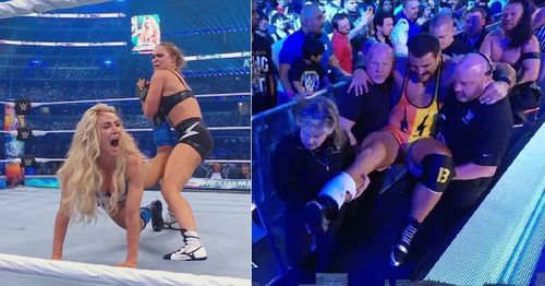 There were a number of botches on night one of WrestleMania 38