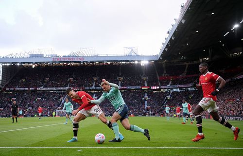 Manchester United were held to a draw by Leicester City