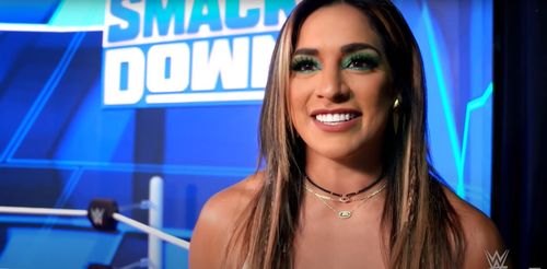 Rodriguez after her SmackDown debut