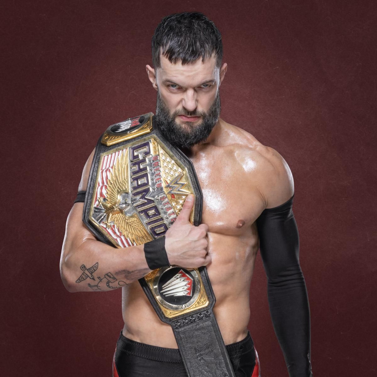 The reigning United States Champion, Finn B&aacute;lor.