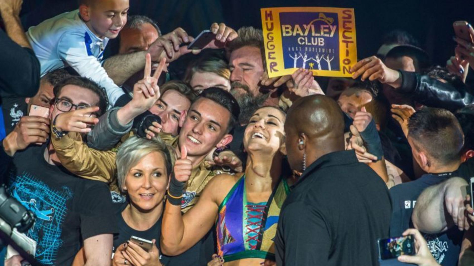 Bayley is shy in real life