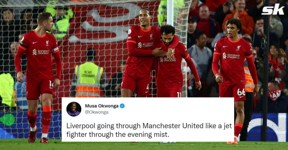 Fans loved Liverpool&#039;s second goal against United.