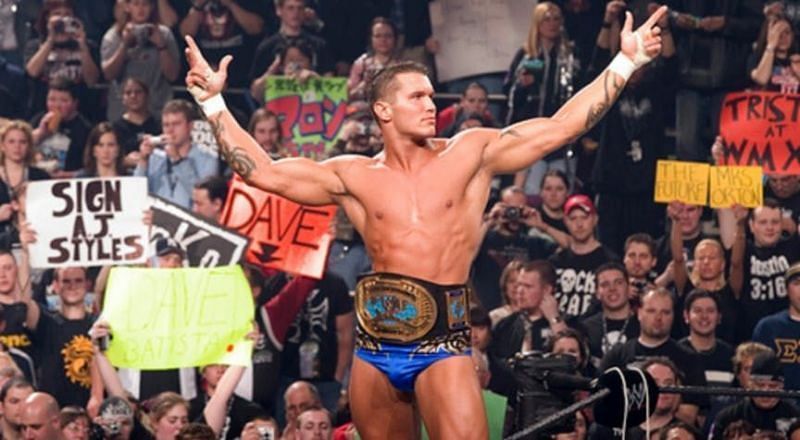 Randy Orton as the Intercontinental Champion