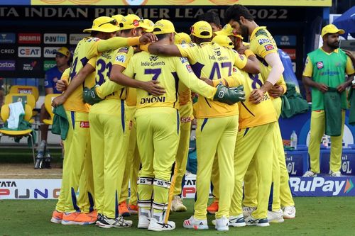 Chennai Super Kings. (Image Credits: Twitter)