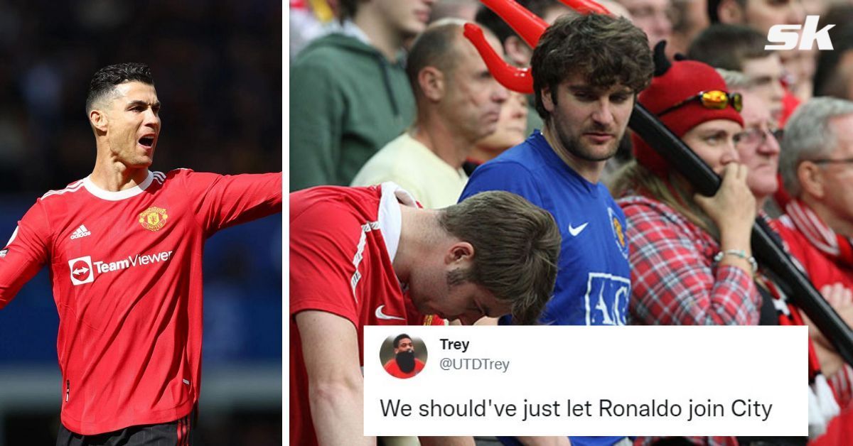 Old Trafford faithful critical of Ronaldo after awful display at Goodinson Park