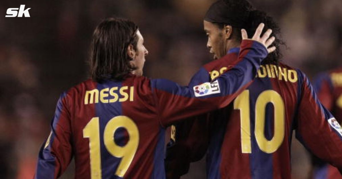 Barcelona legend Ronaldinho revealed that he could see Messi&#039;s quality the first time he saw the Argentine.