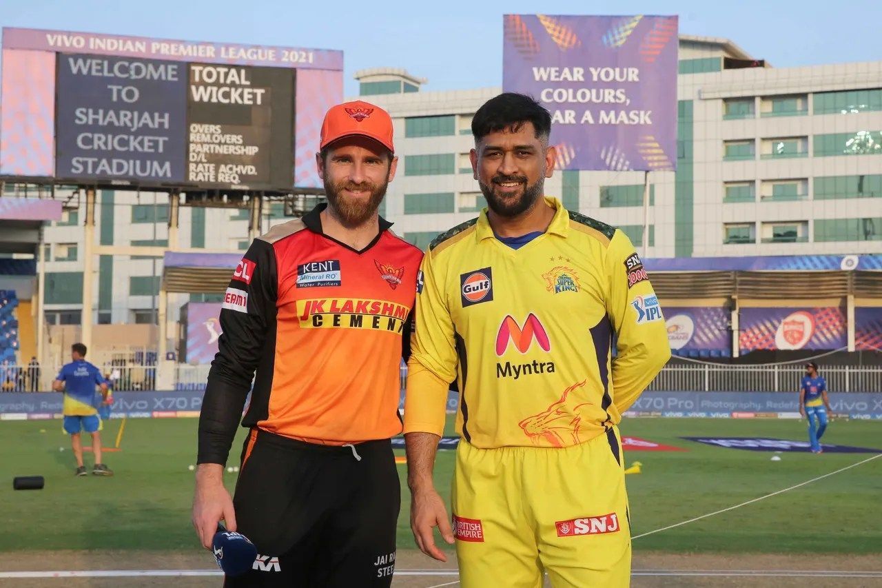 Former champions Sunrisers Hyderabad will take on last season&#039;s winners Chennai Super Kings in IPL 2022 today (Image Courtesy: IPLT20.com)