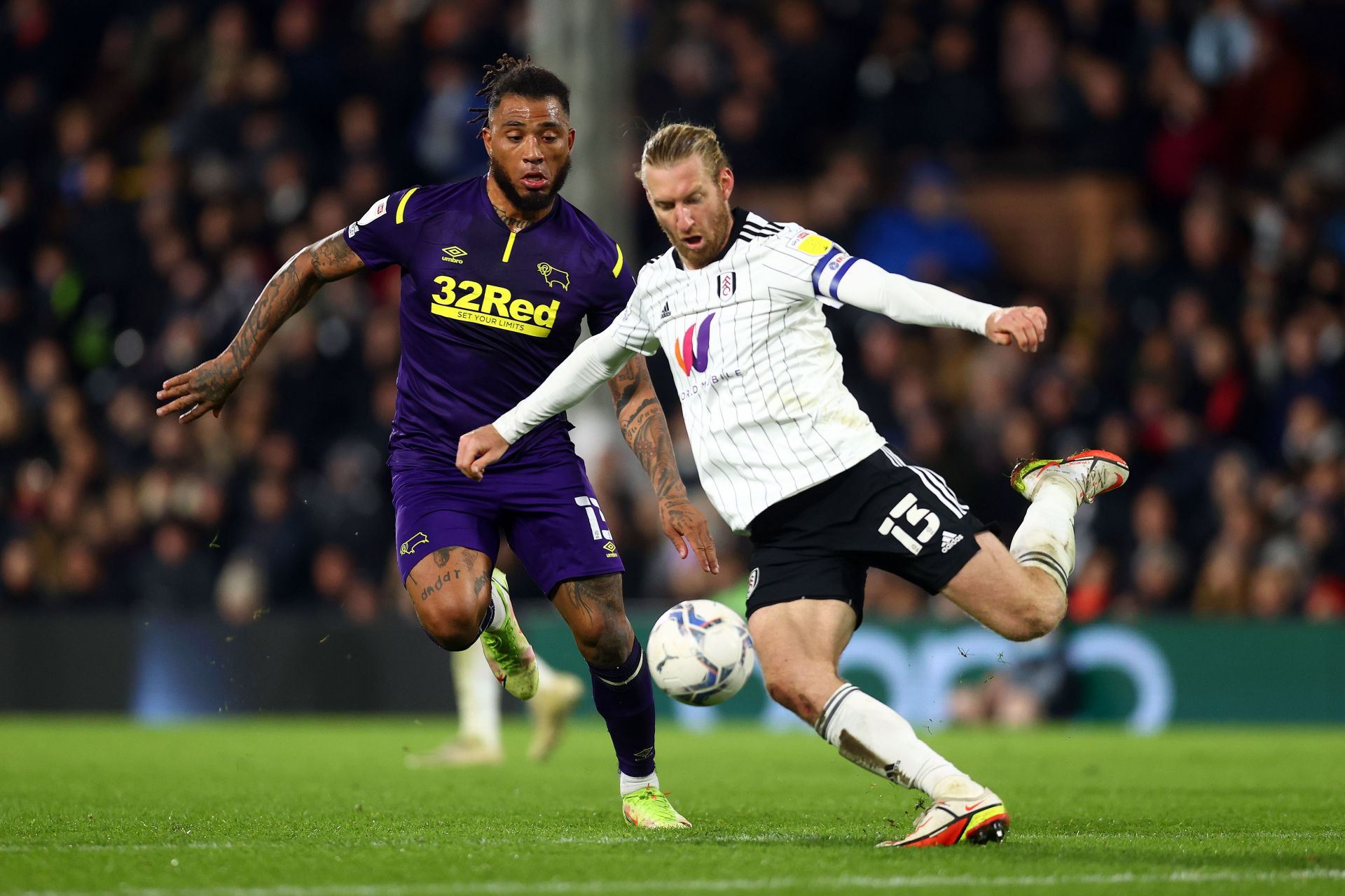 Derby County play host to league leaders Fulham on Friday