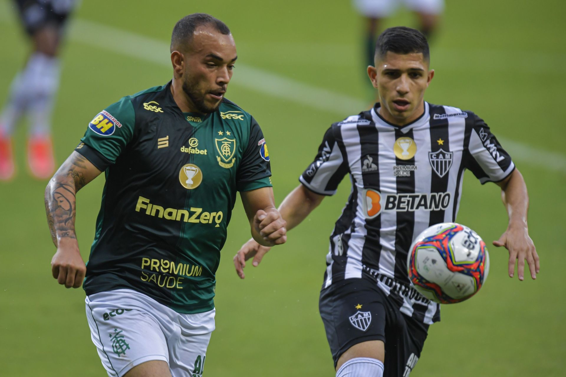 Atletico Mineiro and America Mineiro square off in their Copa Libertadores fixture on Wednesday