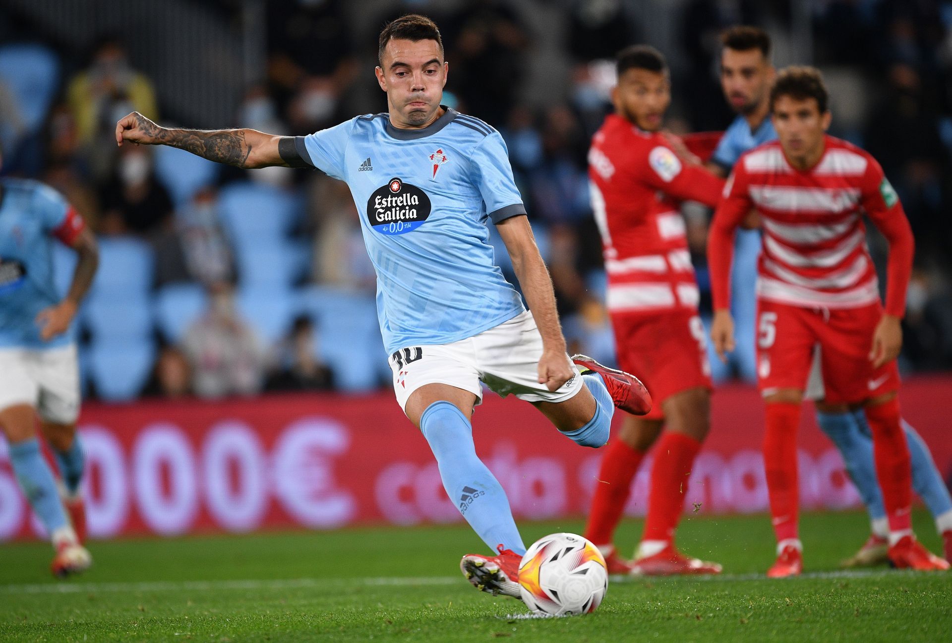 Granada play host to Celta Vigo on Sunday.