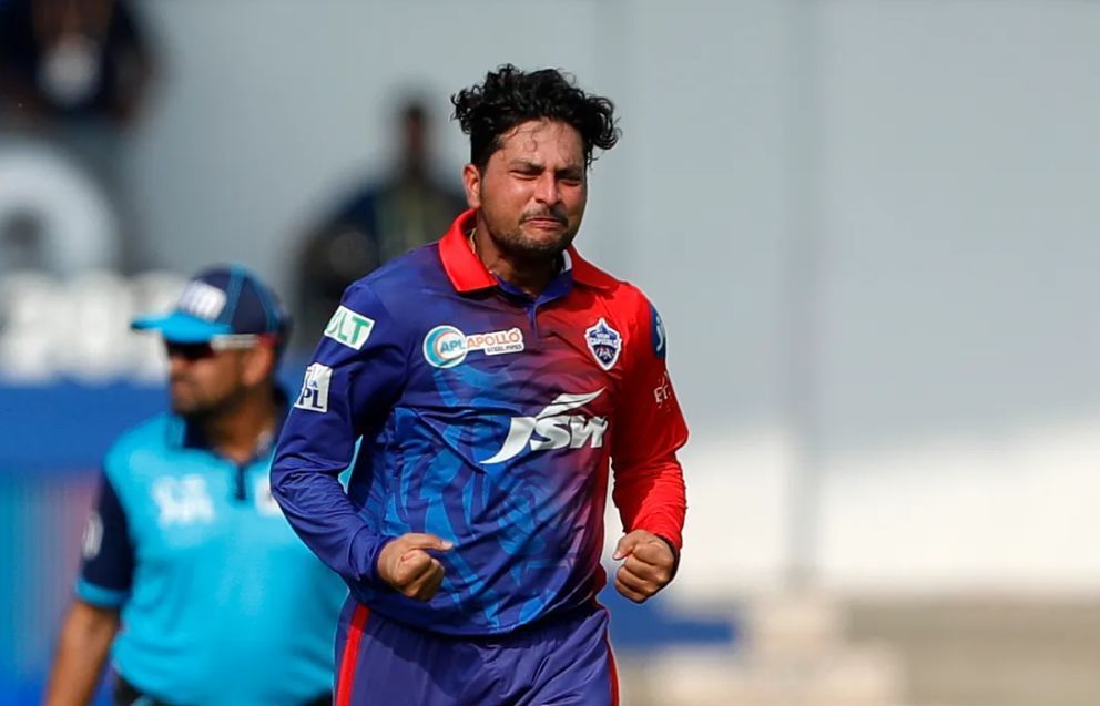 Kuldeep Yadav scalped three wickets against the Mumbai Indians