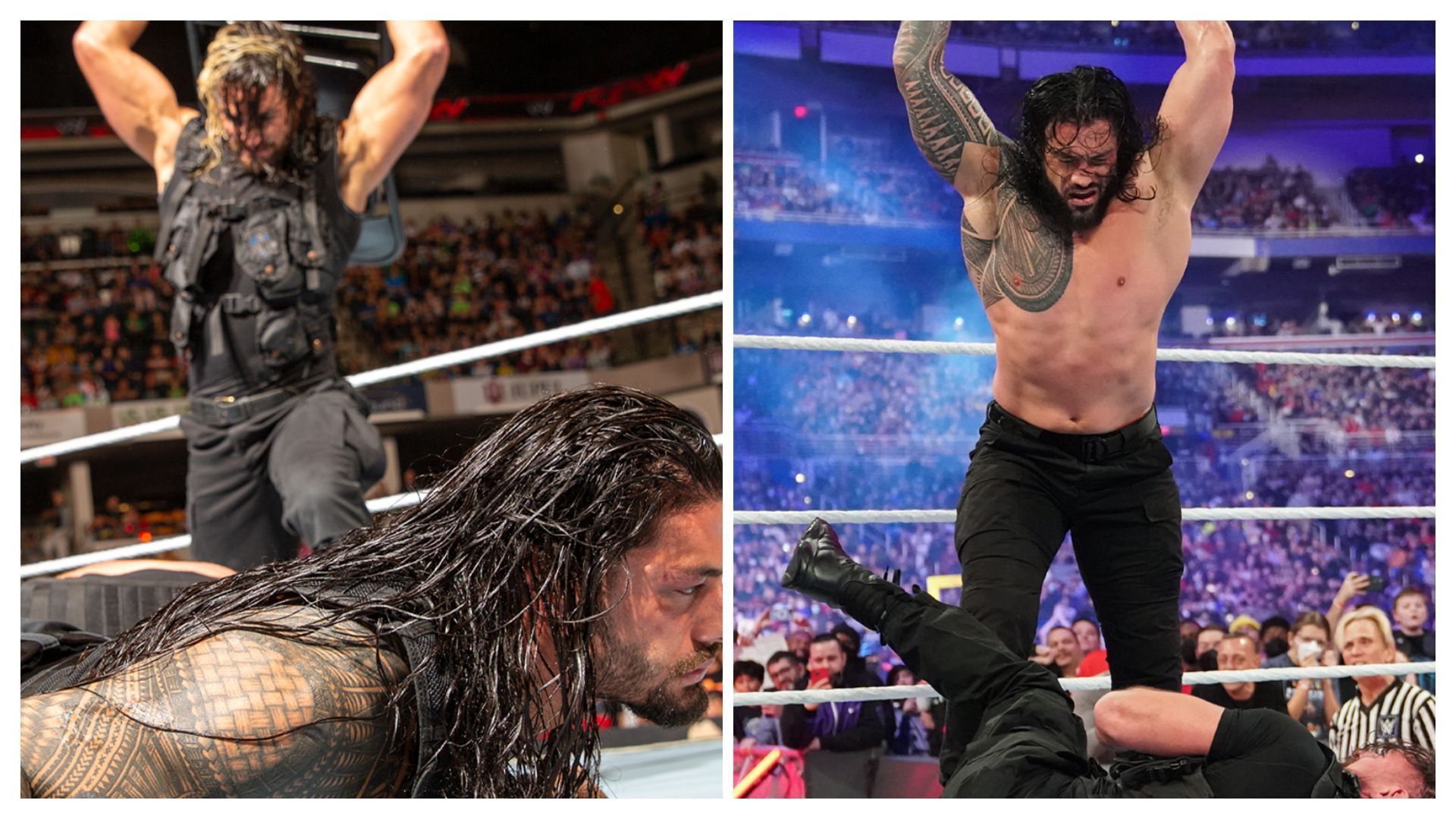 Reigns and Rollins revisited their deep history to tell a compelling tale