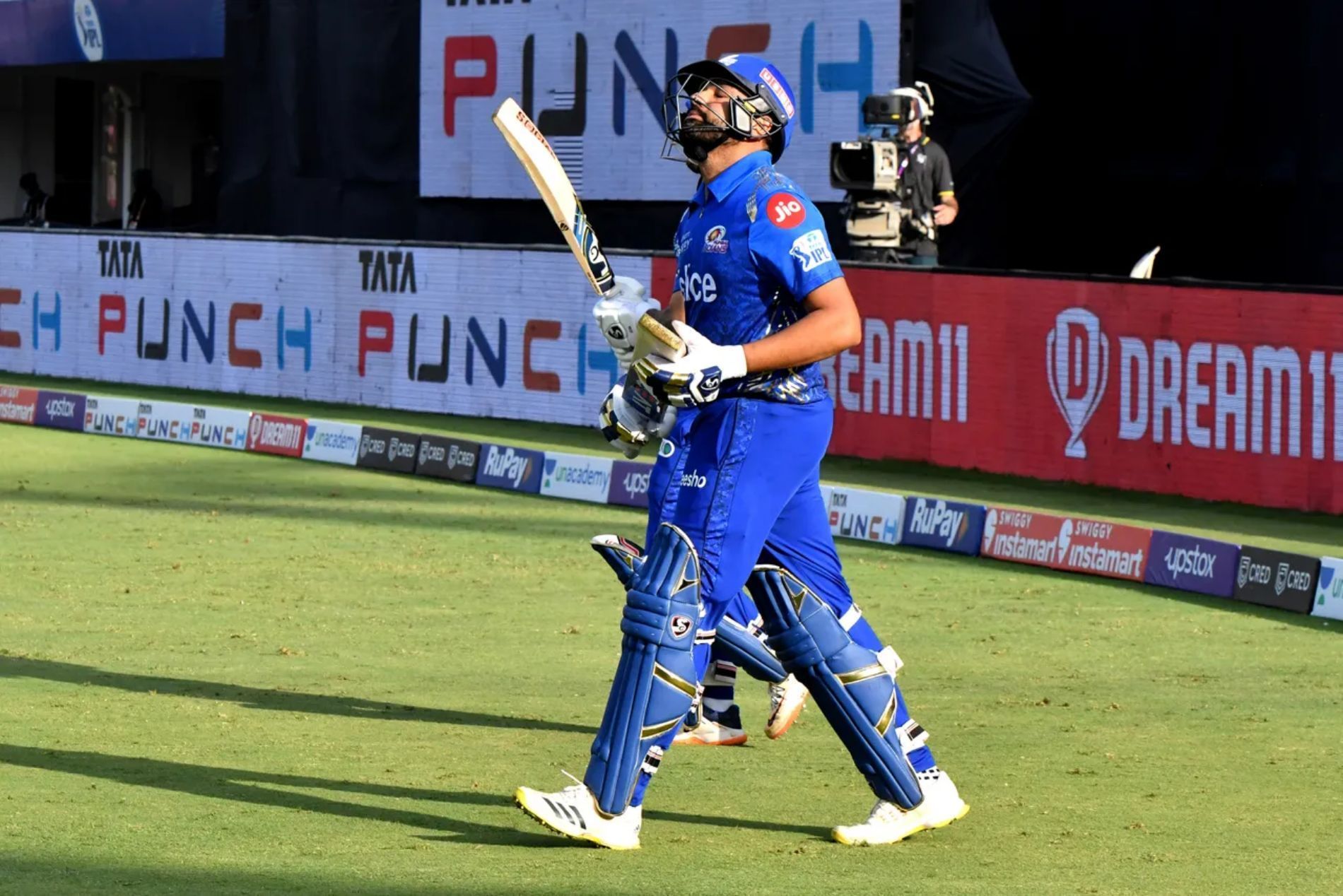 Rohit Sharma has had a forgettable IPL 2022 with the bat. Pic: IPLT20.COM