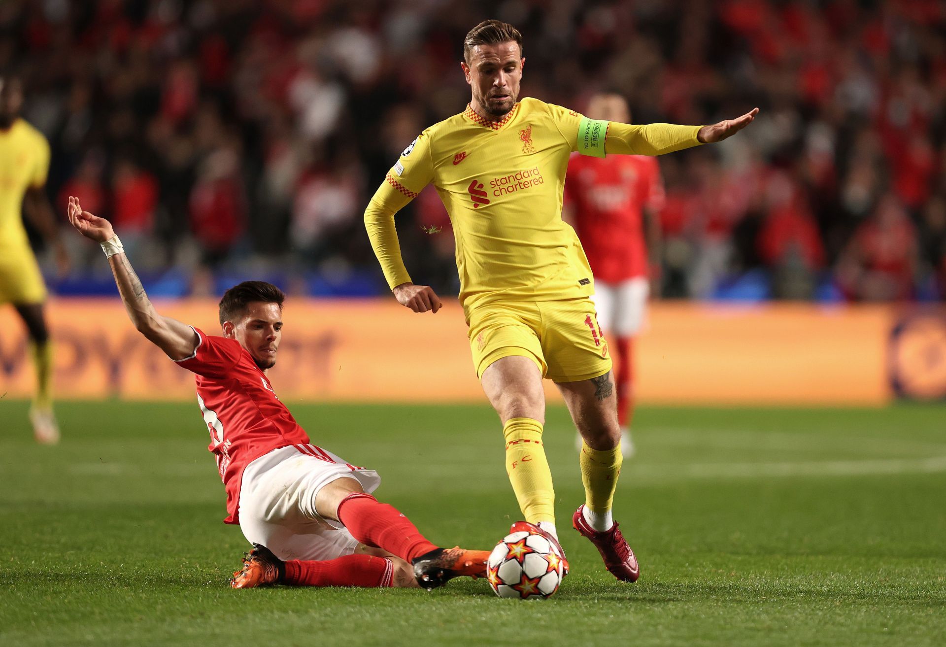 SL Benfica v Liverpool FC Quarter Final Leg One - UEFA Champions League