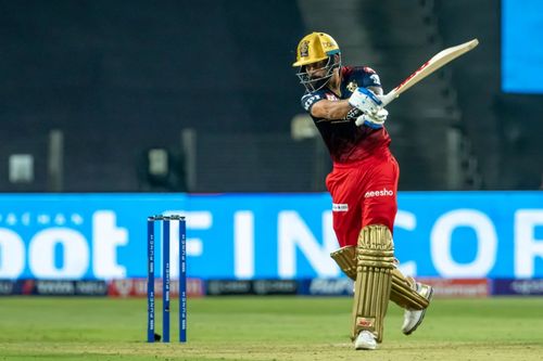 Virat Kohli batting against the Mumbai Indians. Pic: IPLT20.COM