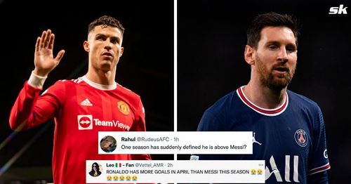 Fans engage in the Messi vs Ronaldo debate after Manchester United's draw against Chelsea