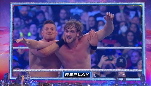 Logan Paul got backstabbed by The Miz at WrestleMania 38.