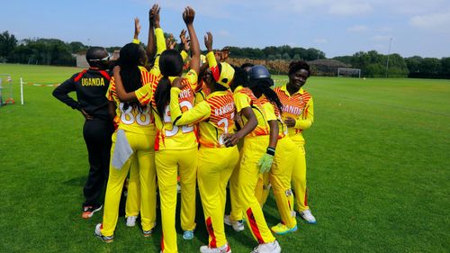 Uganda Women's Cricket Team in Action (Image Courtesy: Emerging Cricket)