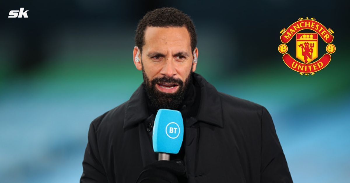 Rio Ferdinand not happy with the mole at Old Trafford