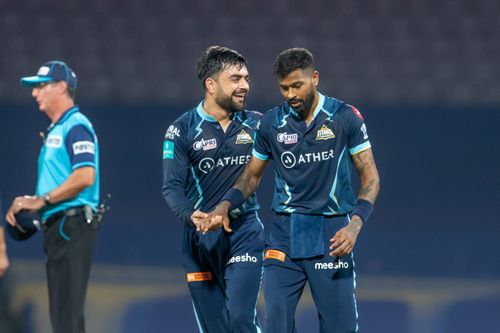 Hardik Pandya endured his first defeat as GT captain (PC: GT Twitter)