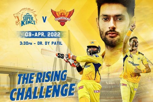 Can Chennai break their losing streak against Hyderabad? Pic: CSK/ Twitter