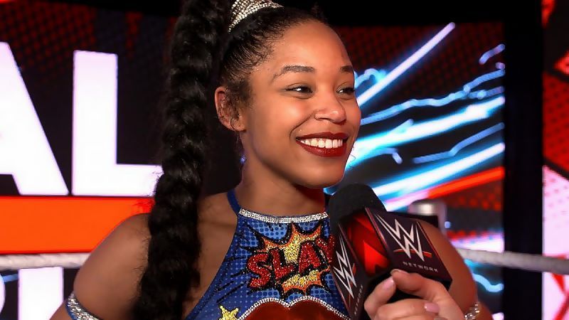 Current RAW Women&#039;s Champion Bianca Belair.