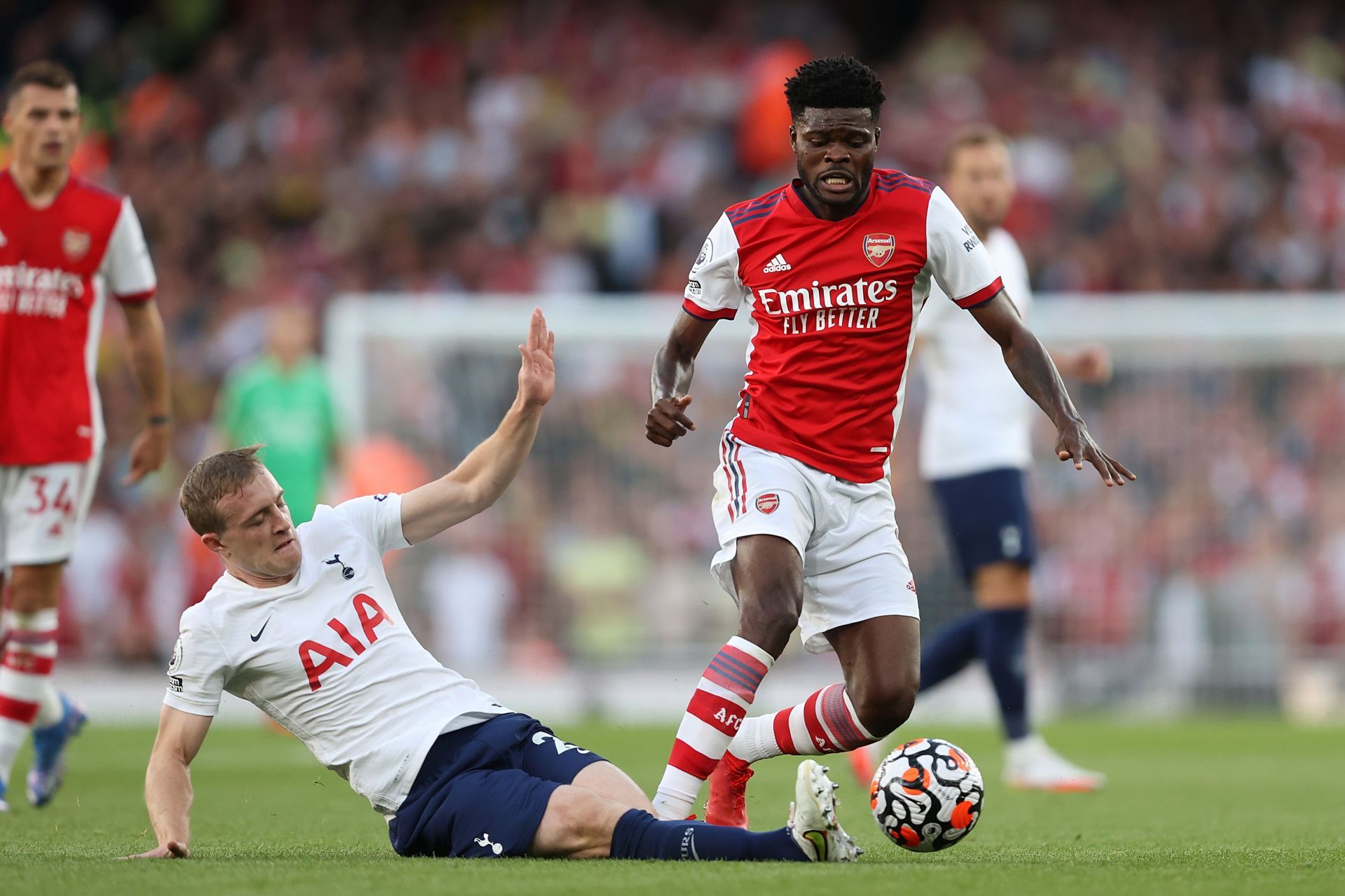 Thomas Partey has been vital for Mikel Arteta&#039;s side this season