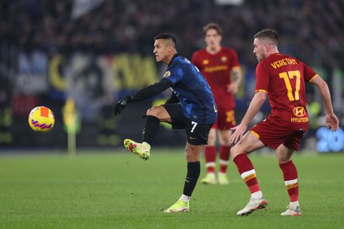 AS Roma and Inter Milan will square off on Sunday.