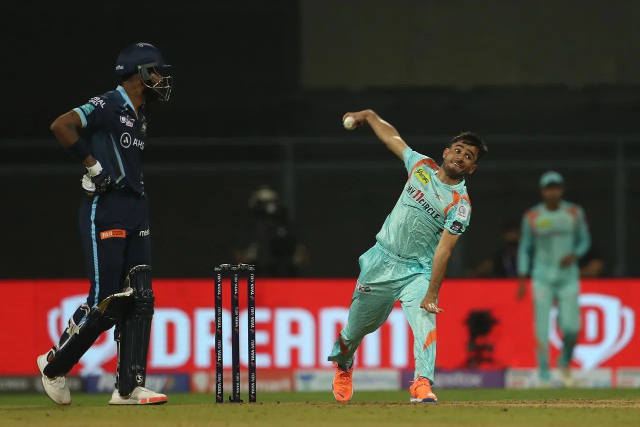 Ravi Bishnoi has picked up two wickets in three matches for Lucknow Super Giants (Image Courtesy: IPLT20.com)