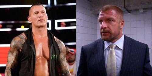 'The Viper' Randy Orton and 'The Game' Triple H