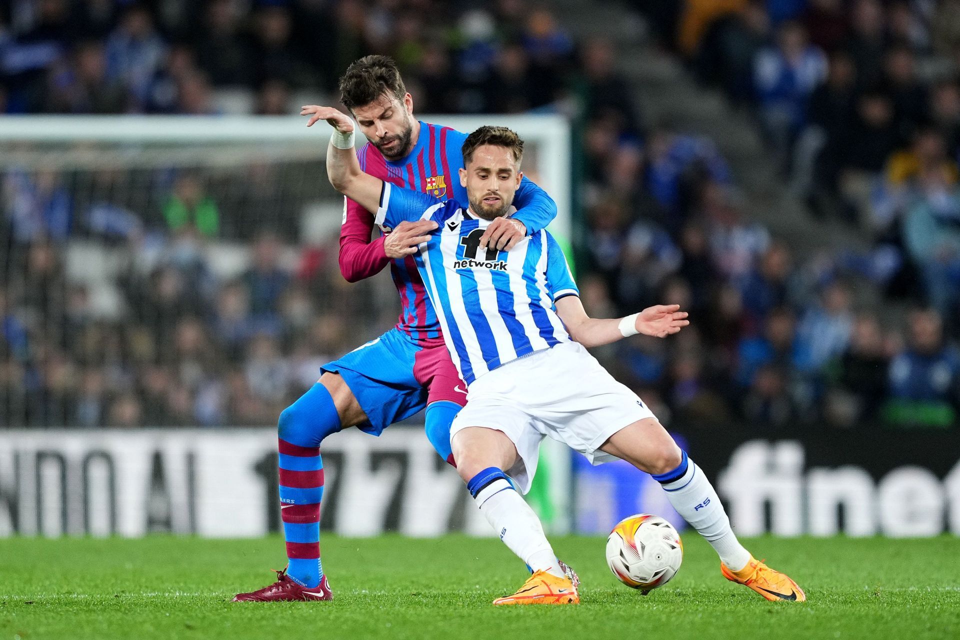 Real Sociedad v FC Barcelona - La Liga Santander