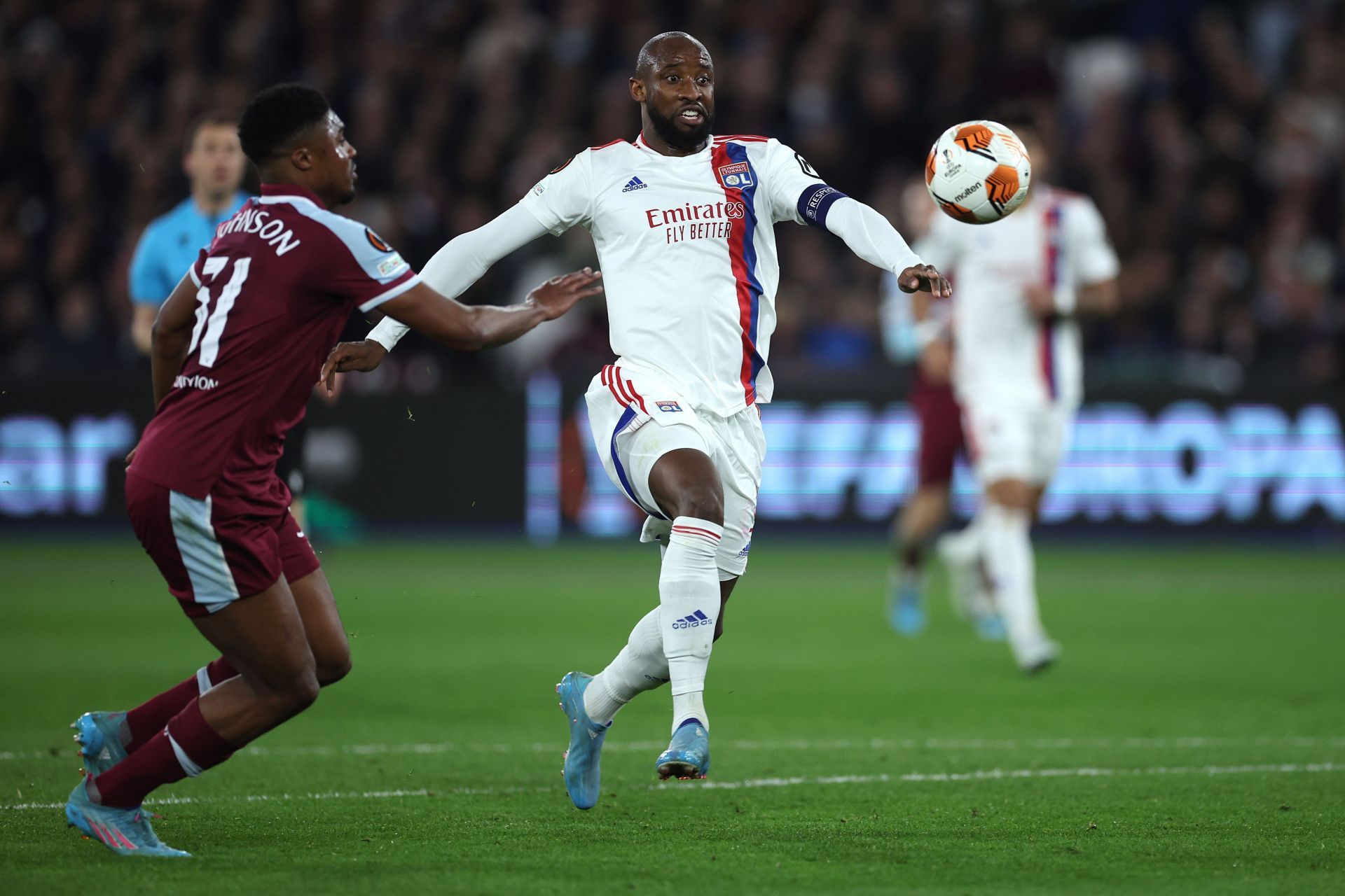 Olympique Lyon face West Ham United on Thursday.