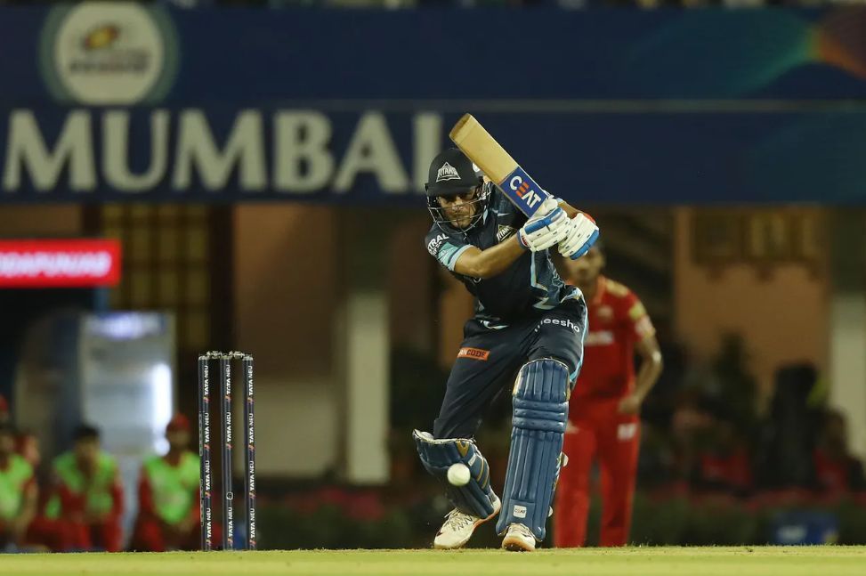Shubman Gill played quite a few sublime shots during his innings [P/C: iplt20.com]