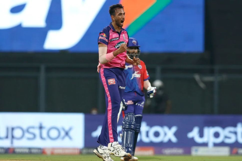 Prasidh Krishna snared three wickets during the Delhi Capitals' innings [P/C: iplt20.com]