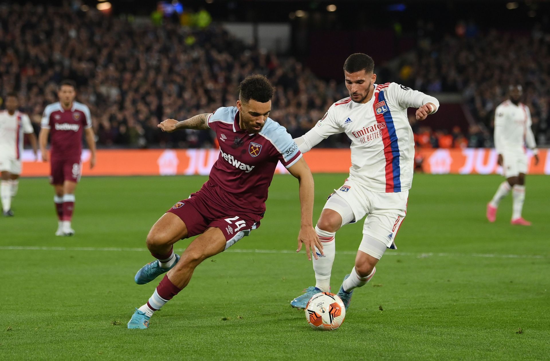 West Ham United v Olympique Lyon: Quarter Final Leg One - UEFA Europa League